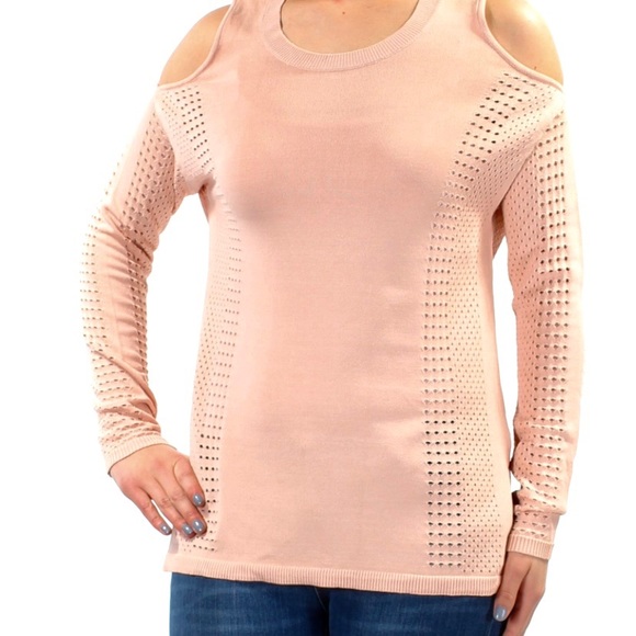 Cold shoulder, long sleeved top - Picture 6 of 7